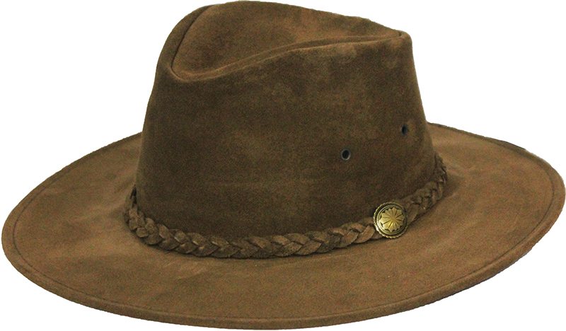 suede fedora hat