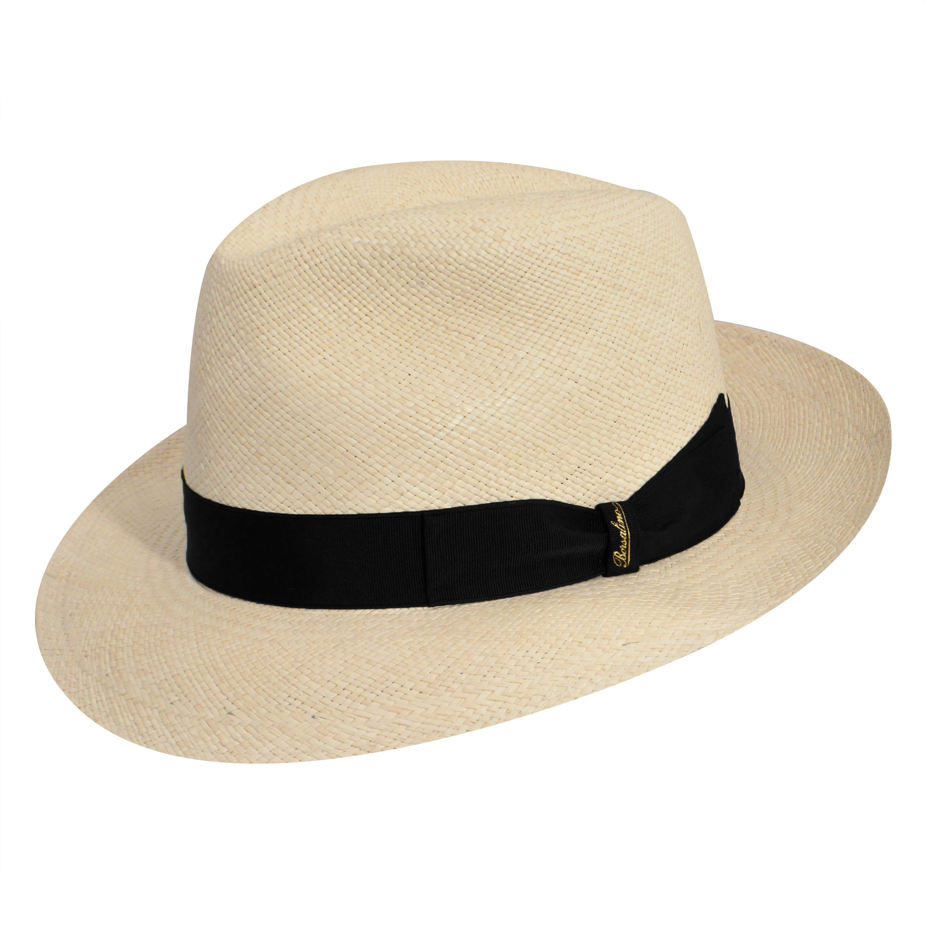 Borsalino Fino Panama Fedora 2 1/2 inch Brim - Holland Hats