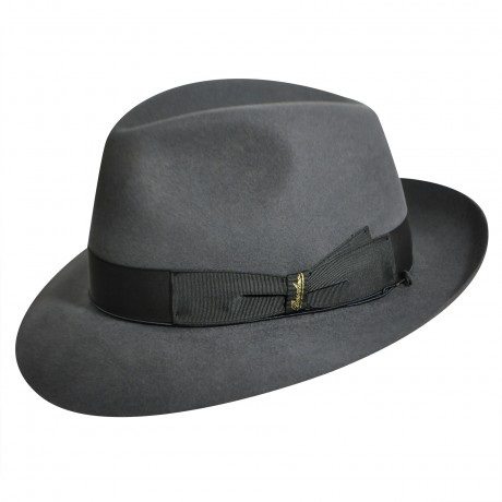 Borsalino Bellagio Fur Felt Fedora - Holland Hats