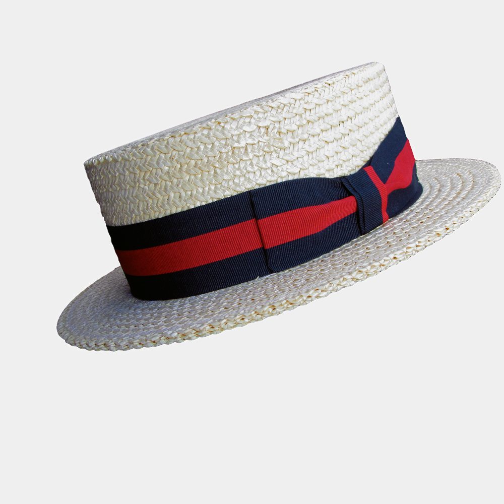 Capas Gangster Fedora Mens Straw Summer Hats Made in U.S.A Brand New with Tags 