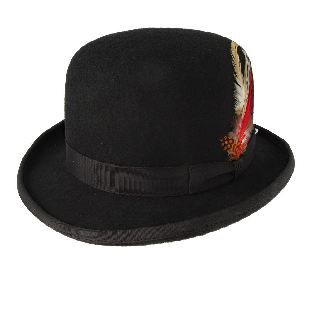 wool bowler hat