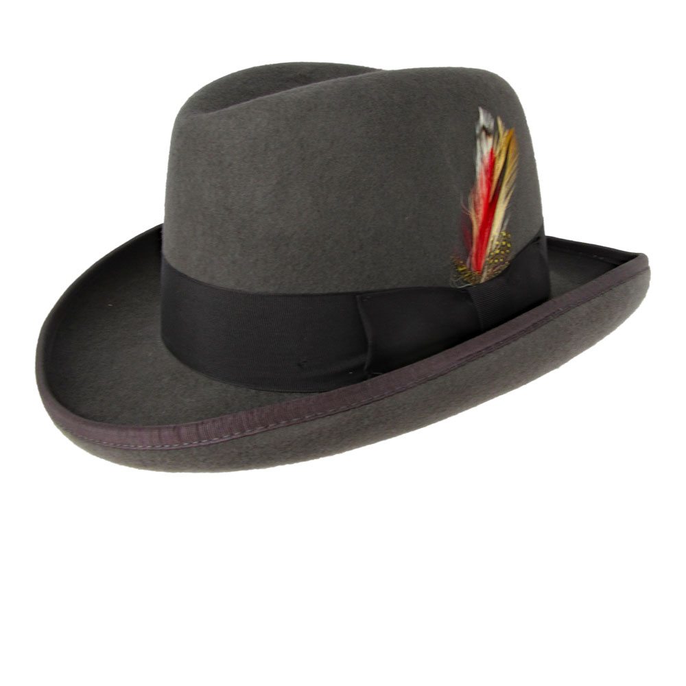 Capas Wool Godfather Classic Homburg Fedora Holland Hats 
