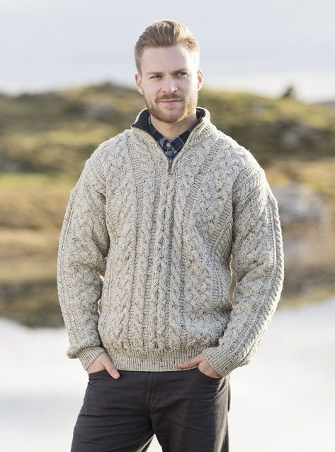 Carraig Donn of Ireland Wool Sweater 