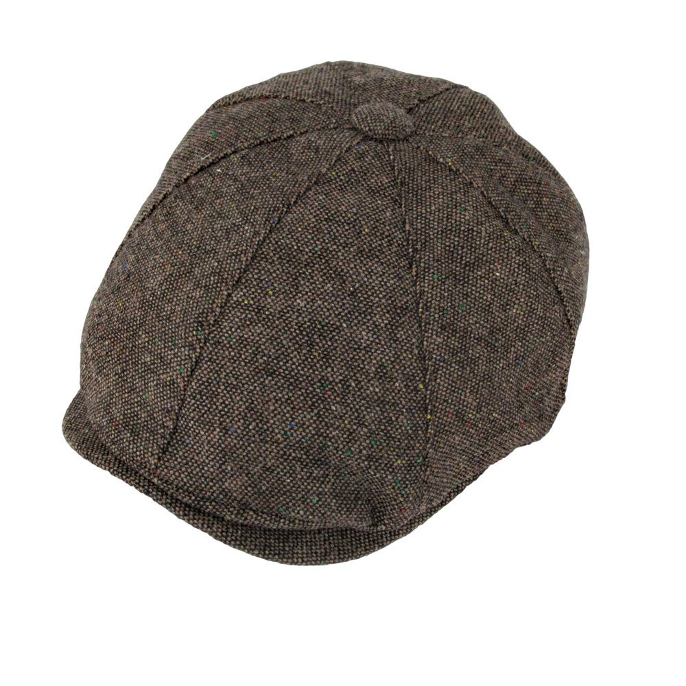 Scala 8/4 Wool Blend Panel Cap - Holland Hats