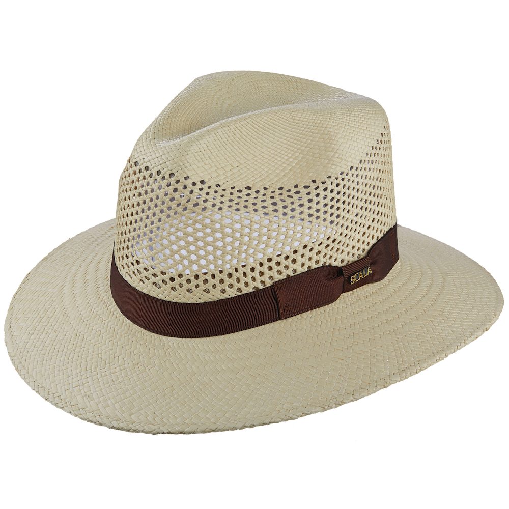 Scala Vented Panama Hat - P210 - Holland Hats