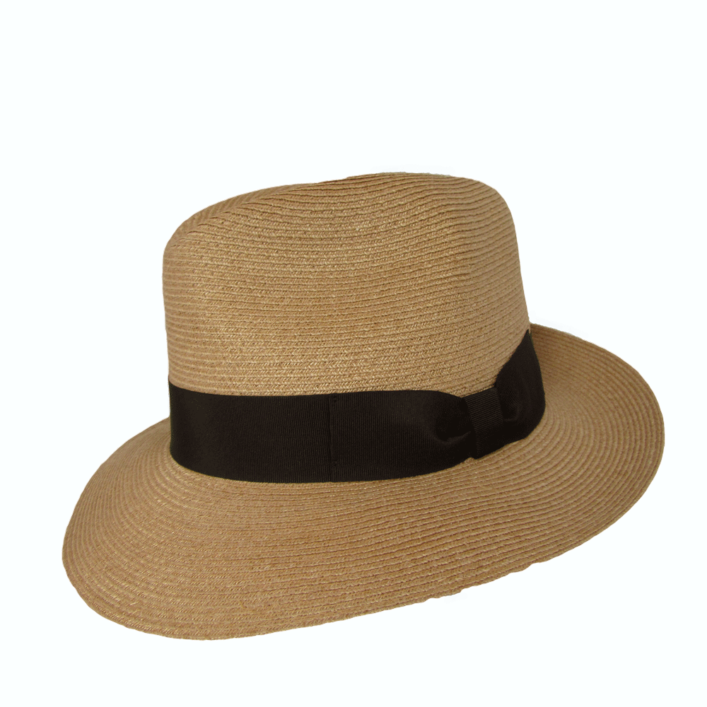 Stephano Cameron Hemp Crushable Fedora - Holland Hats