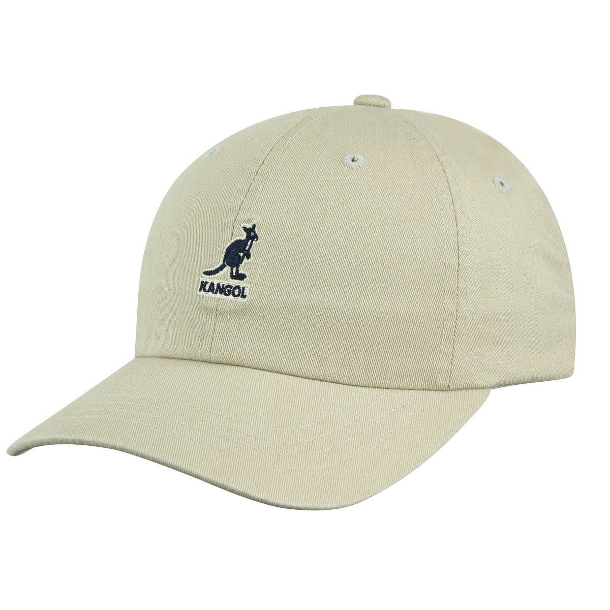 kangol leather baseball cap